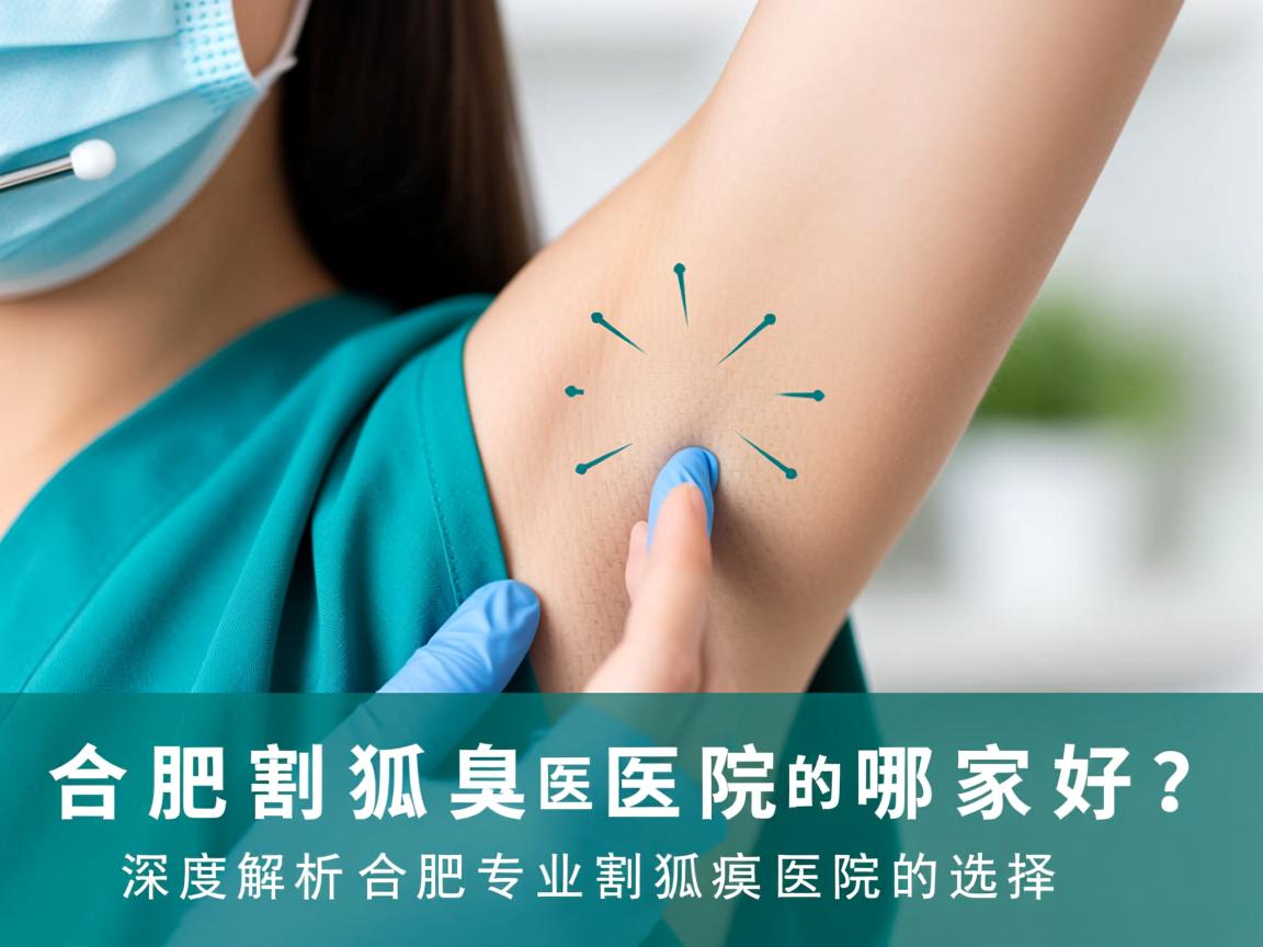 合肥割狐臭医院哪家好？深度解析合肥专业割狐臭医院的选择