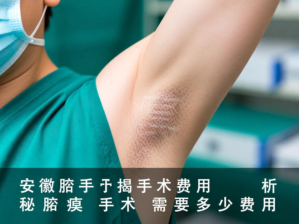 安徽腋臭手术费用解析，揭秘腋臭手术需要多少费用