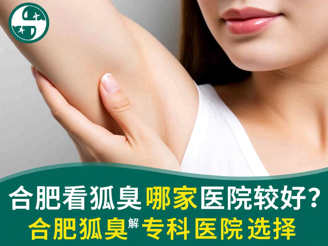 合肥看狐臭哪家医院较好？深度解析合肥狐臭专科医院选择