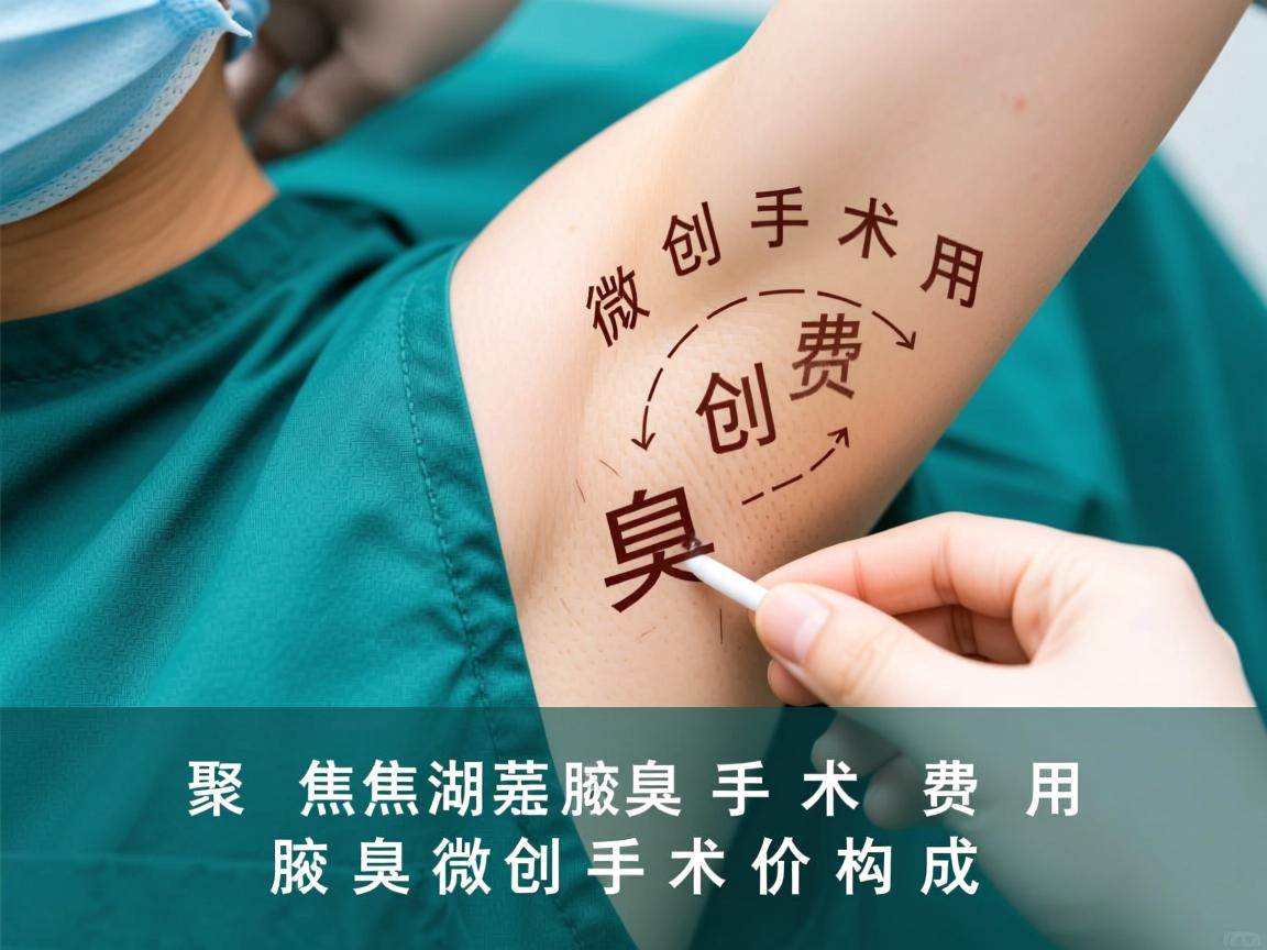 聚焦芜湖腋臭微创手术费用，详解腋臭微创手术价格构成