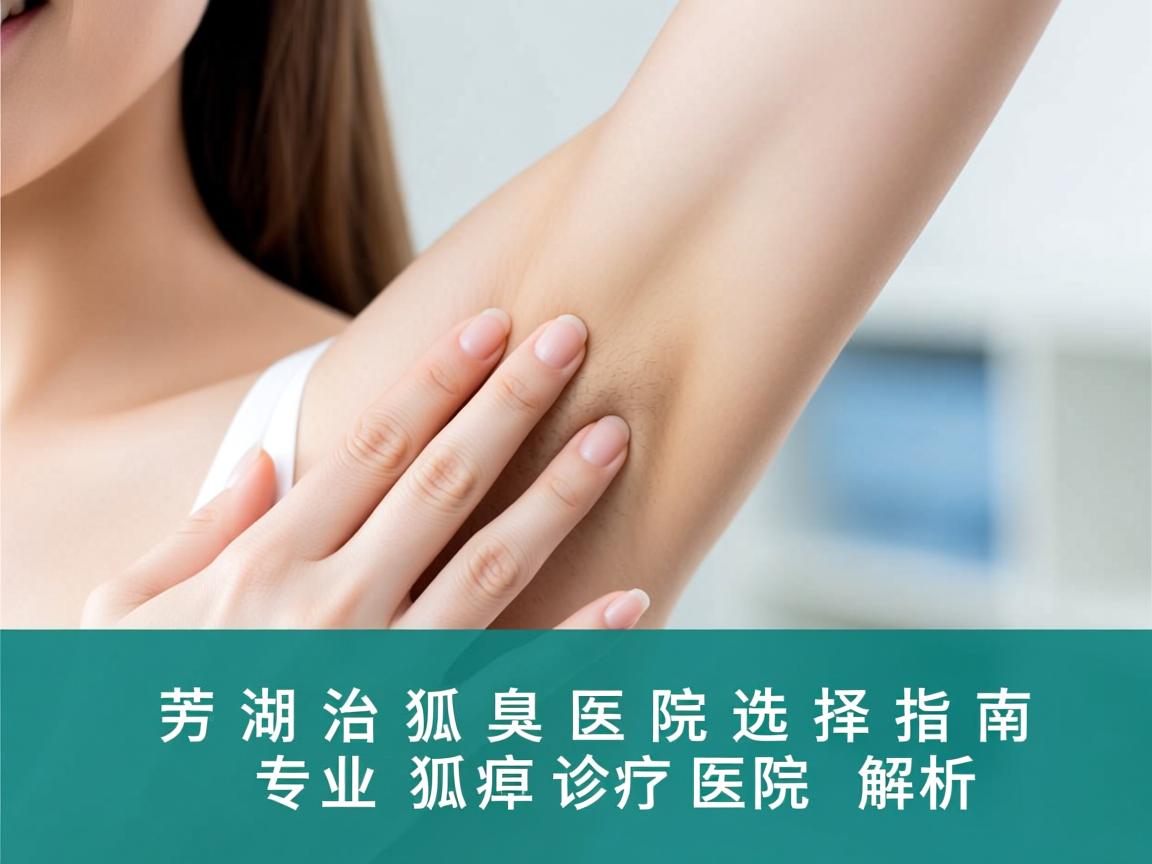 芜湖治狐臭医院选择指南，专业狐臭诊疗医院解析