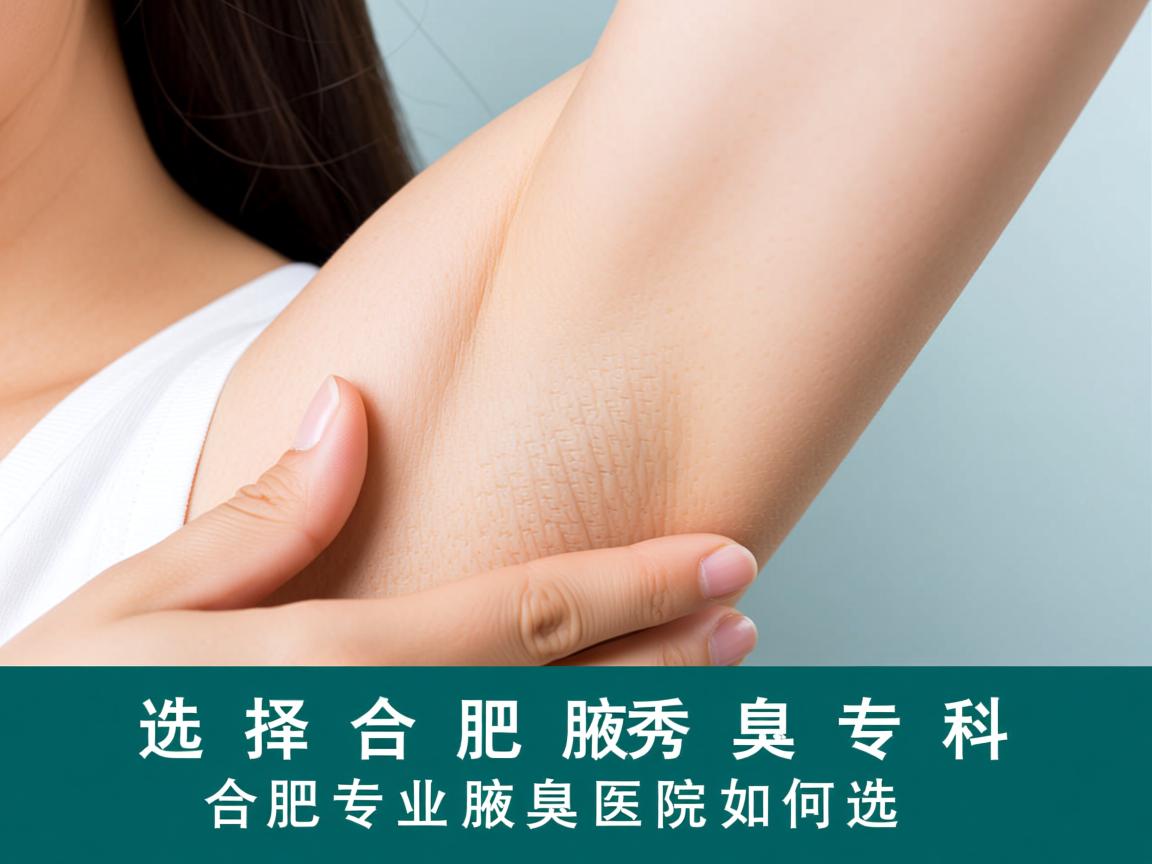 选择合肥腋秀腋臭专科，解析合肥专业腋臭医院如何选