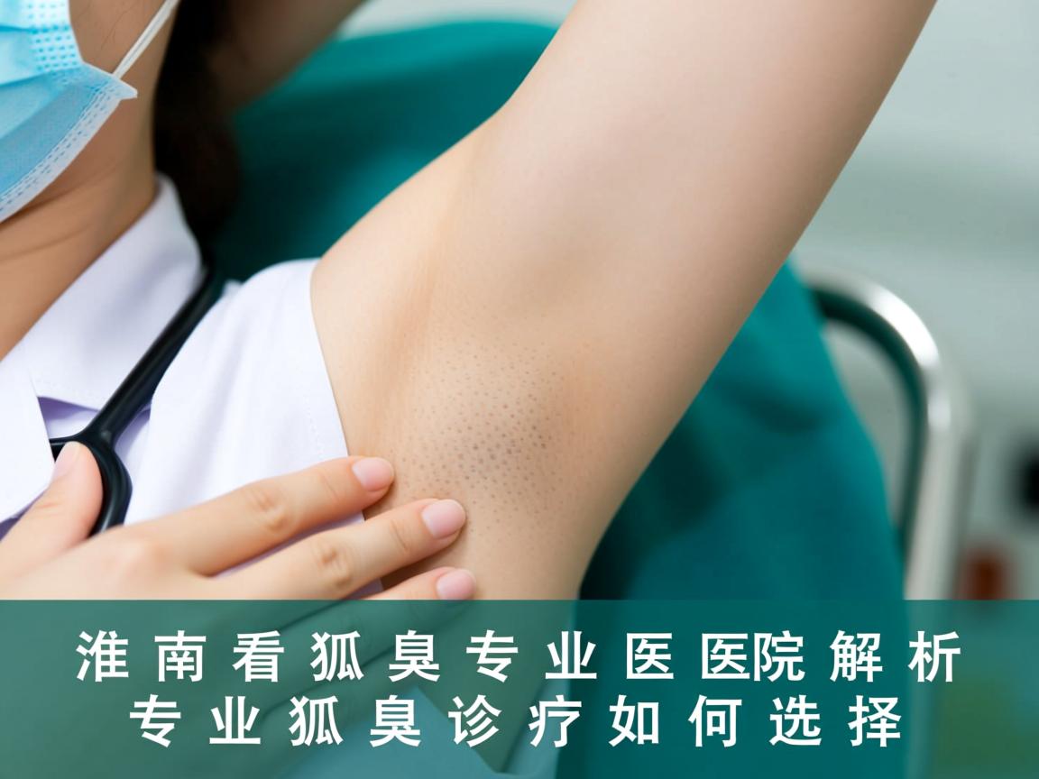 淮南看狐臭专业医院解析，专业狐臭诊疗如何选择
