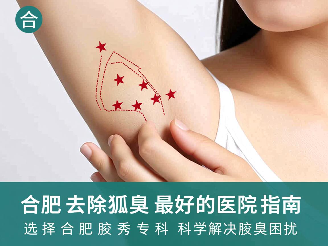 合肥去除狐臭最好的医院指南，选择合肥腋秀专科，科学解决腋臭困扰