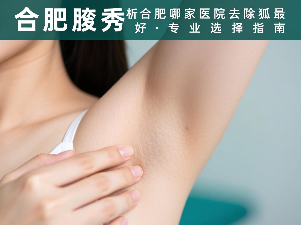 合肥腋秀解析，合肥哪家医院去除狐臭最好，专业选择指南
