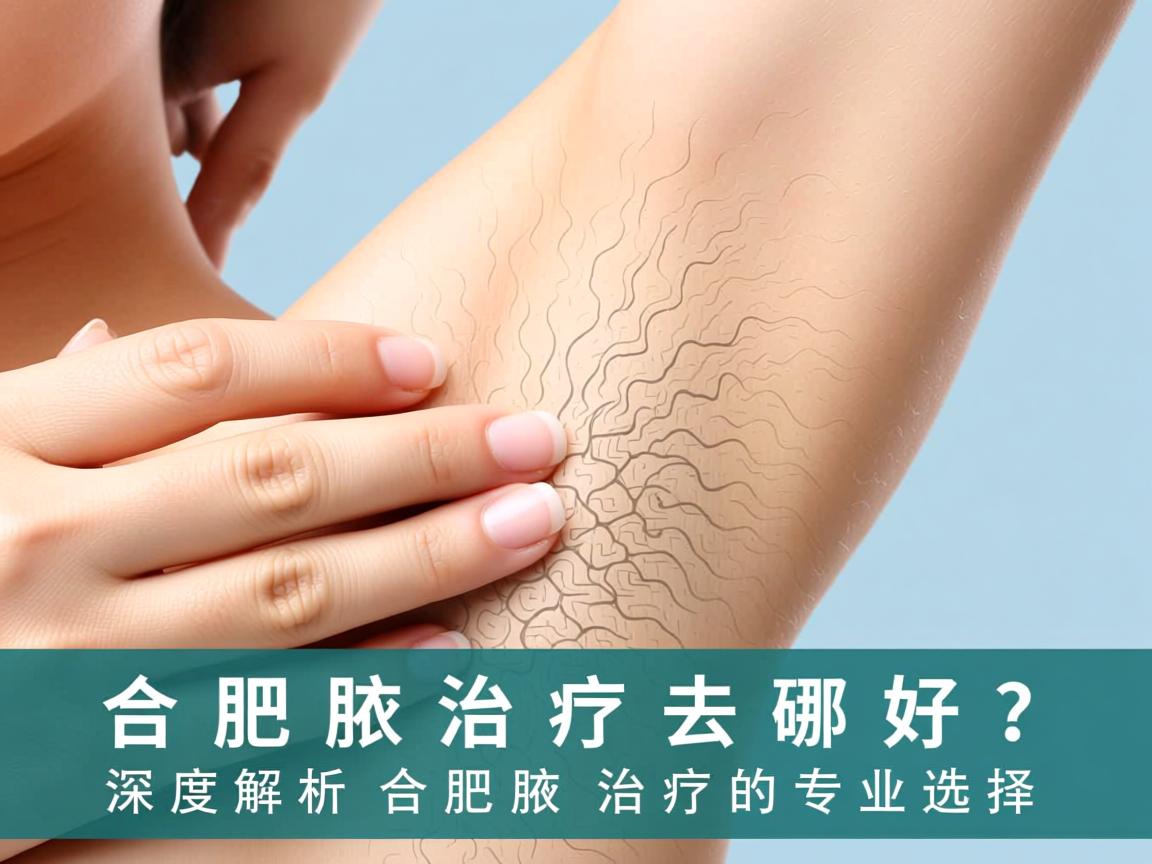 合肥腋臭治疗去哪好？深度解析合肥腋臭治疗的专业选择