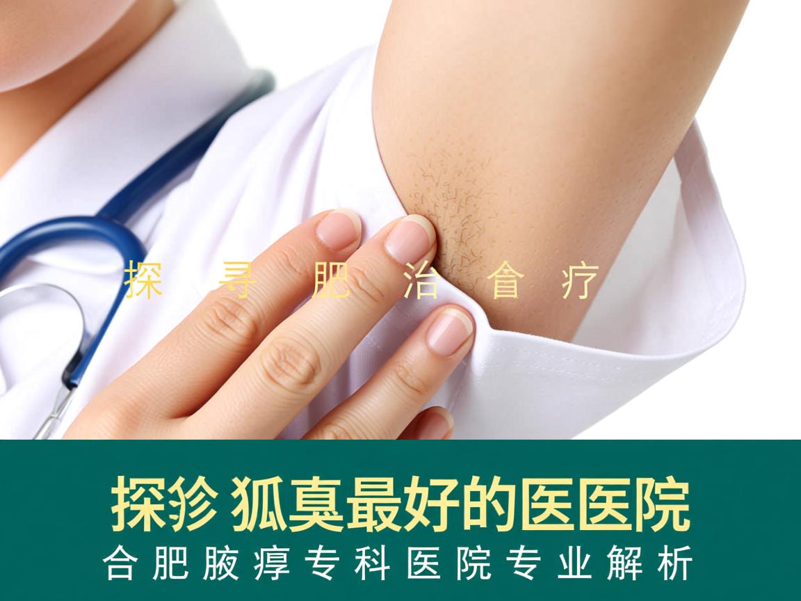 探寻合肥治疗狐臭最好的医院,合肥腋臭专科医院专业解析 探寻合肥治疗狐臭最好的医院,合肥腋臭专科医院专业解析