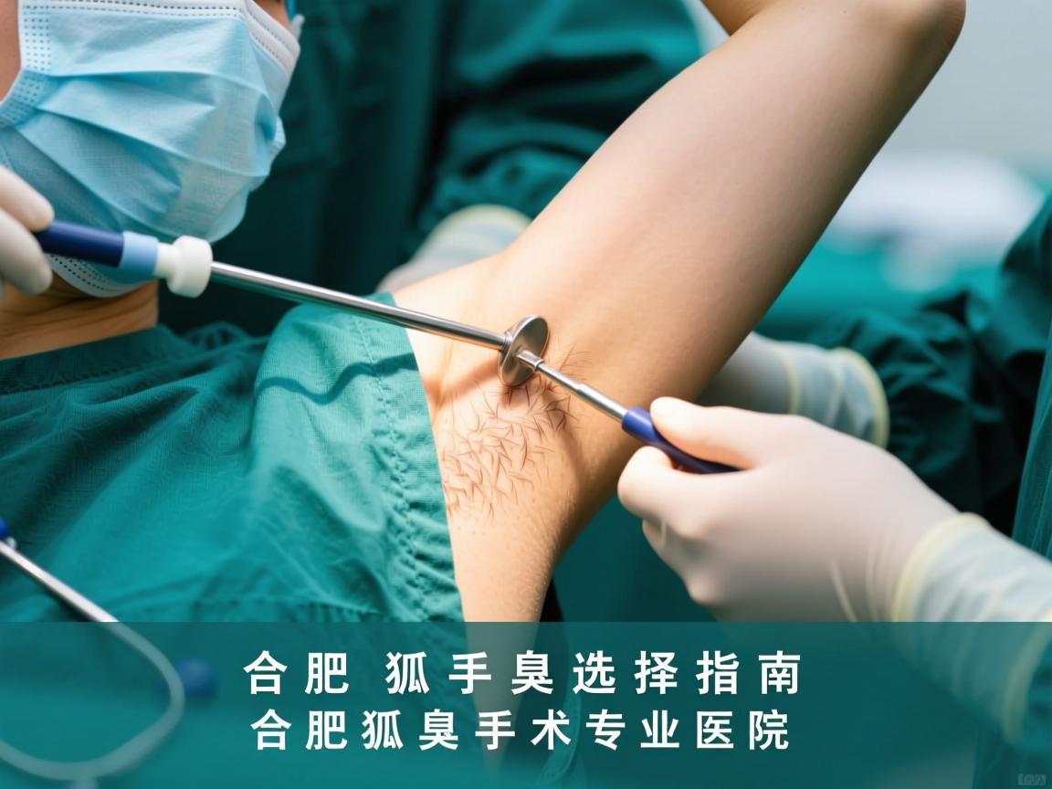 合肥狐臭手术选择指南，详解合肥狐臭手术专业医院