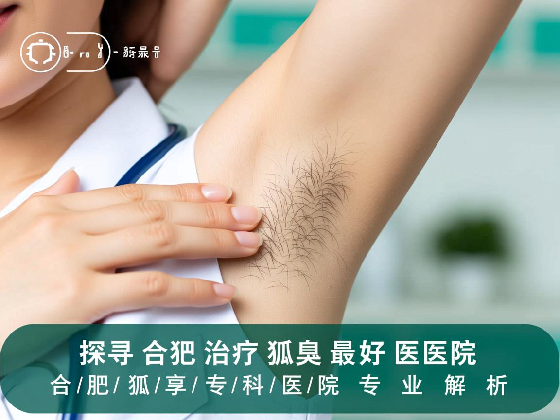 探寻合肥治疗狐臭最好医院，合肥狐臭专科医院专业解析