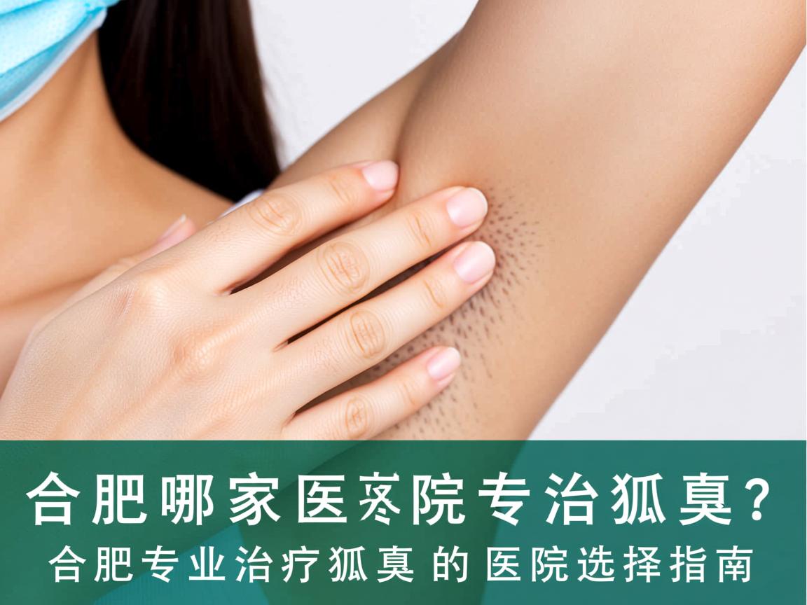 合肥哪家医院专治狐臭？合肥专业治疗狐臭的医院选择指南