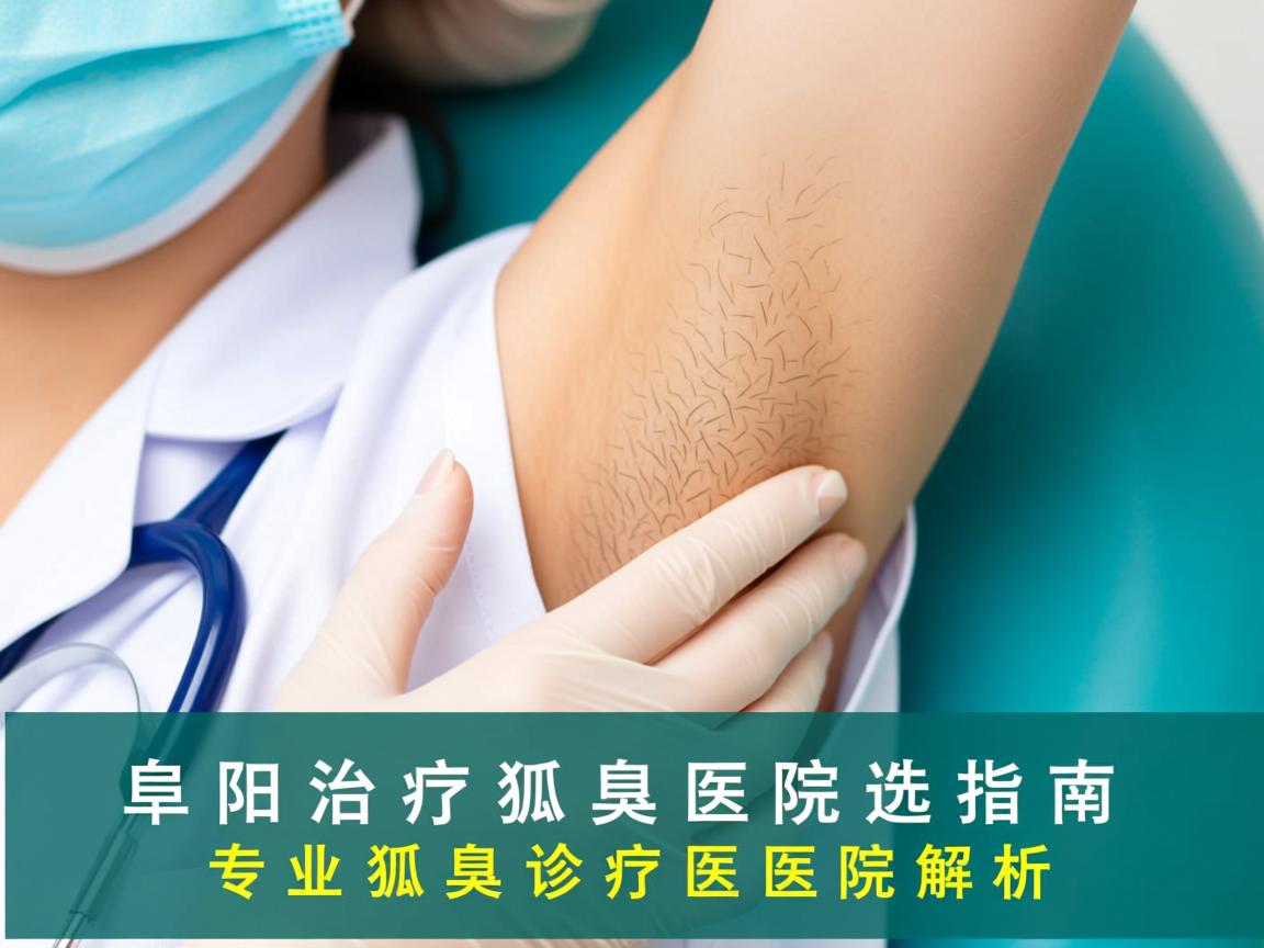 阜阳治疗狐臭医院选择指南，专业狐臭诊疗医院解析