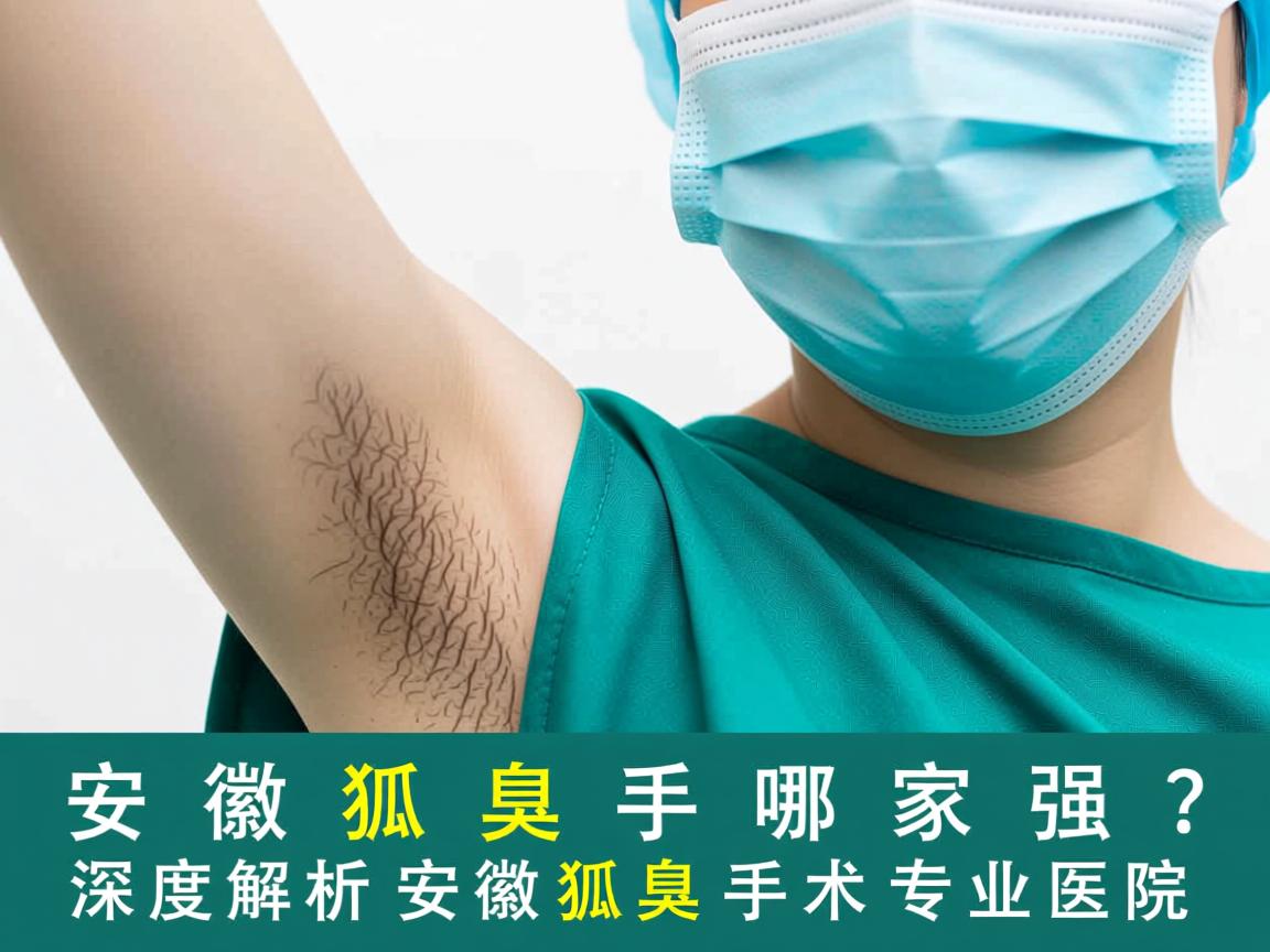 安徽狐臭手术哪家强？深度解析安徽狐臭手术专业医院