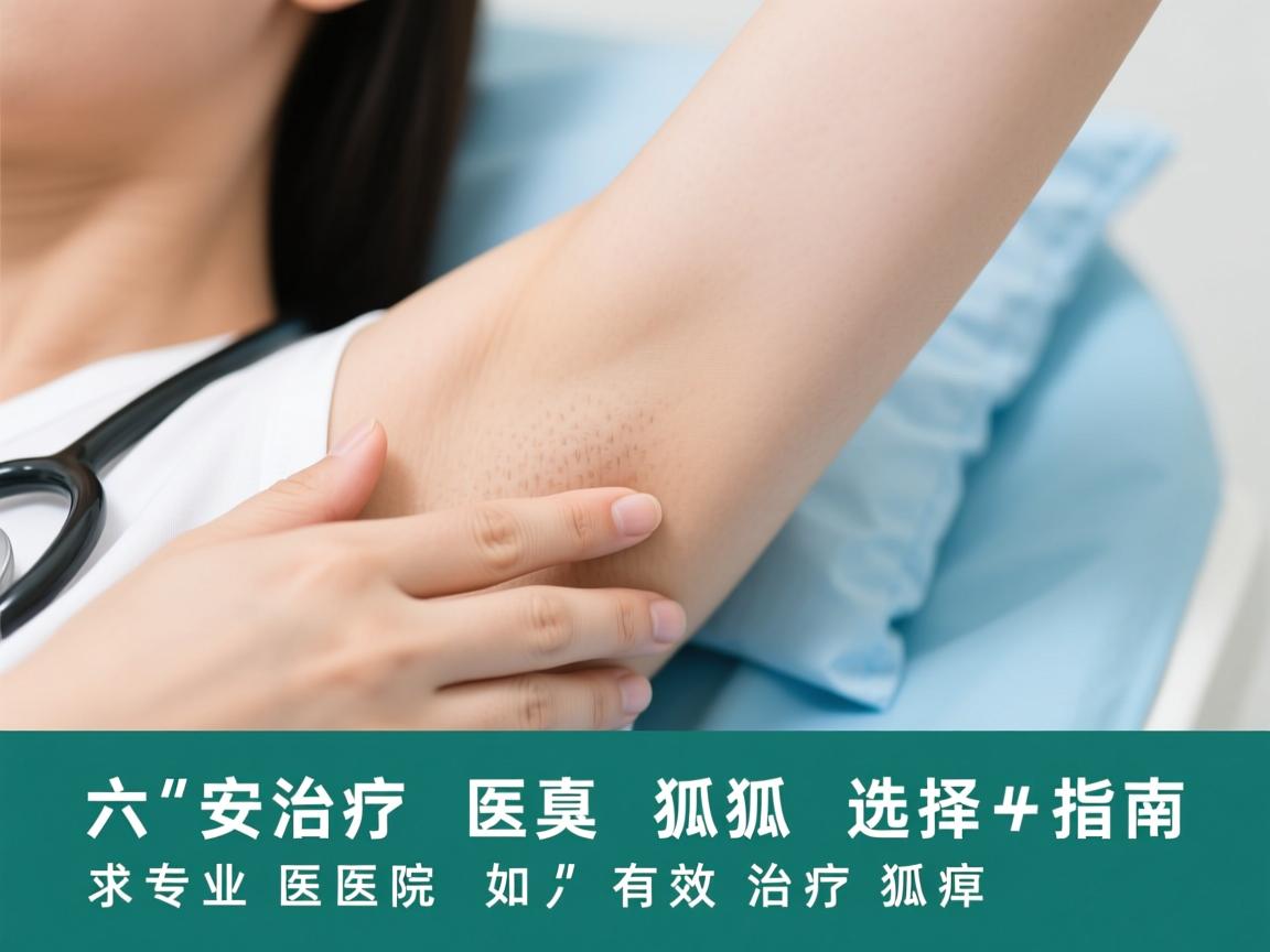 六安治疗狐臭的医院选择指南，专业医院如何有效治疗狐臭