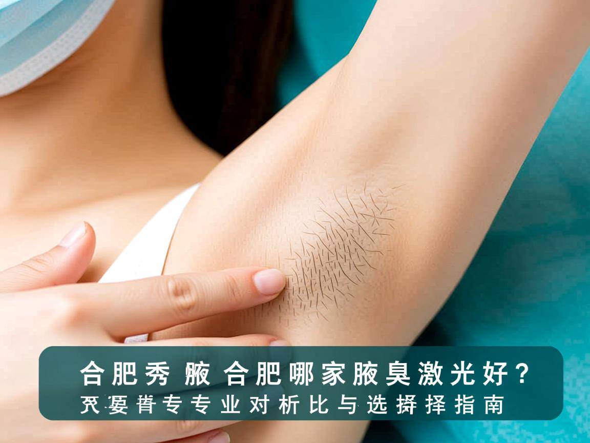 合肥腋秀解析，合肥哪家腋臭激光好？专业对比与选择指南