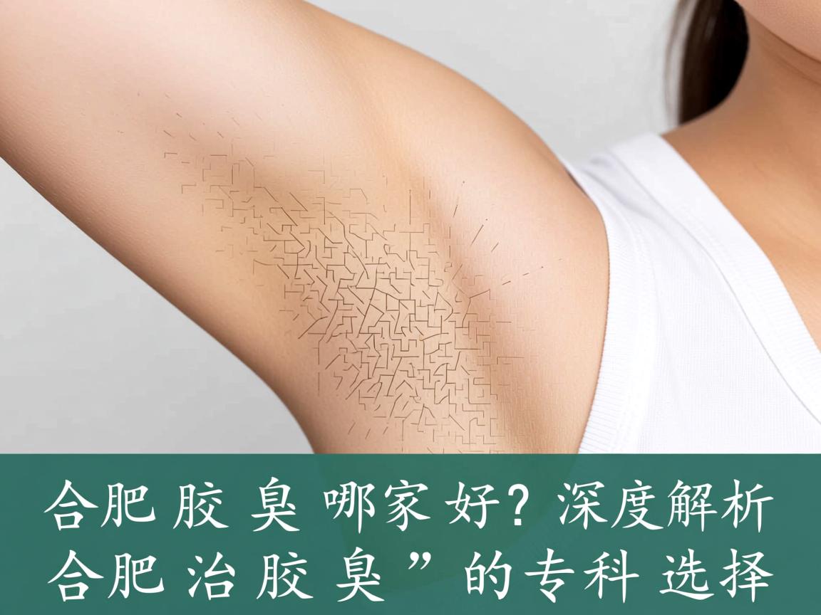 合肥治腋臭哪家好？深度解析合肥治腋臭的专科选择