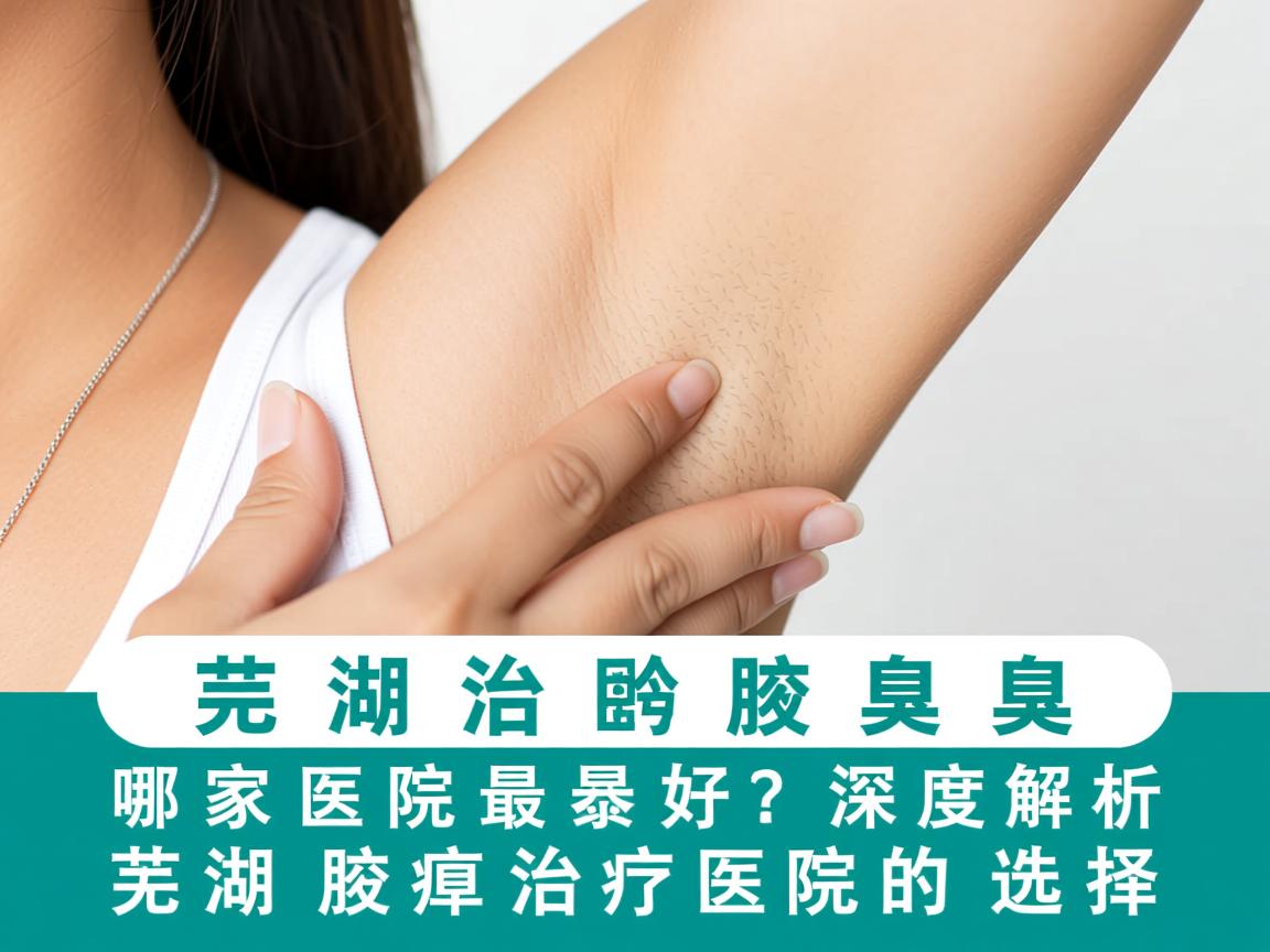 芜湖治腋臭哪家医院最好？深度解析芜湖腋臭治疗医院的选择