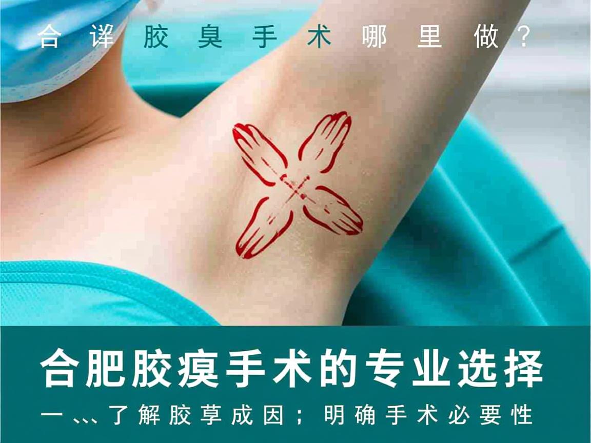 合肥腋臭手术哪里做？详解合肥腋臭手术的专业选择
一，了解腋臭成因，明确手术必要性