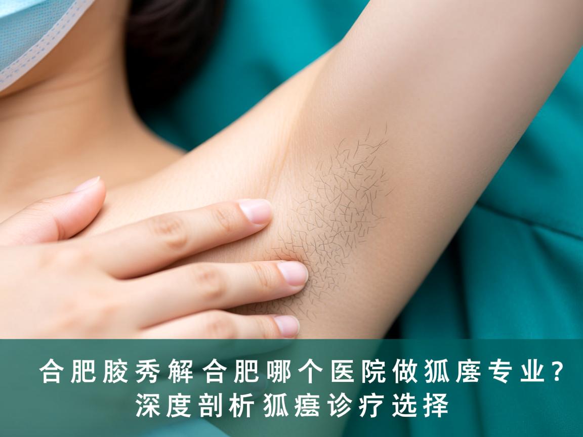 合肥腋秀解析，合肥哪个医院做狐臭更专业？深度剖析狐臭诊疗选择