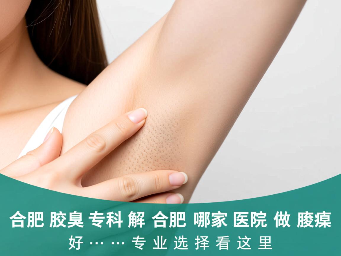 合肥腋臭专科解析，合肥哪家医院做腋臭好，专业选择看这里