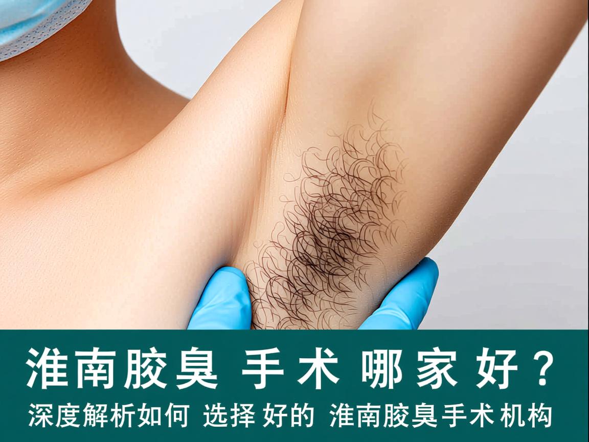 淮南腋臭手术哪家好？深度解析如何选择好的淮南腋臭手术机构