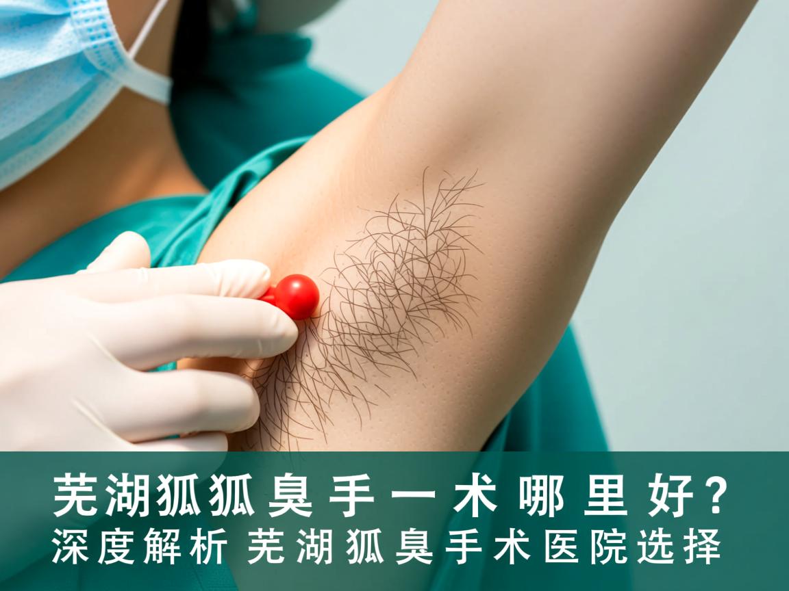 芜湖狐臭手术哪里好？深度解析芜湖狐臭手术医院选择