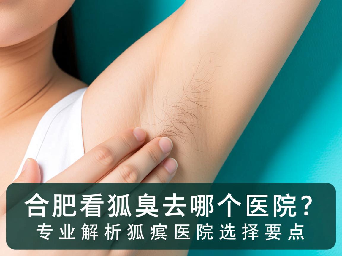 合肥看狐臭去哪个医院？专业解析狐臭医院选择要点