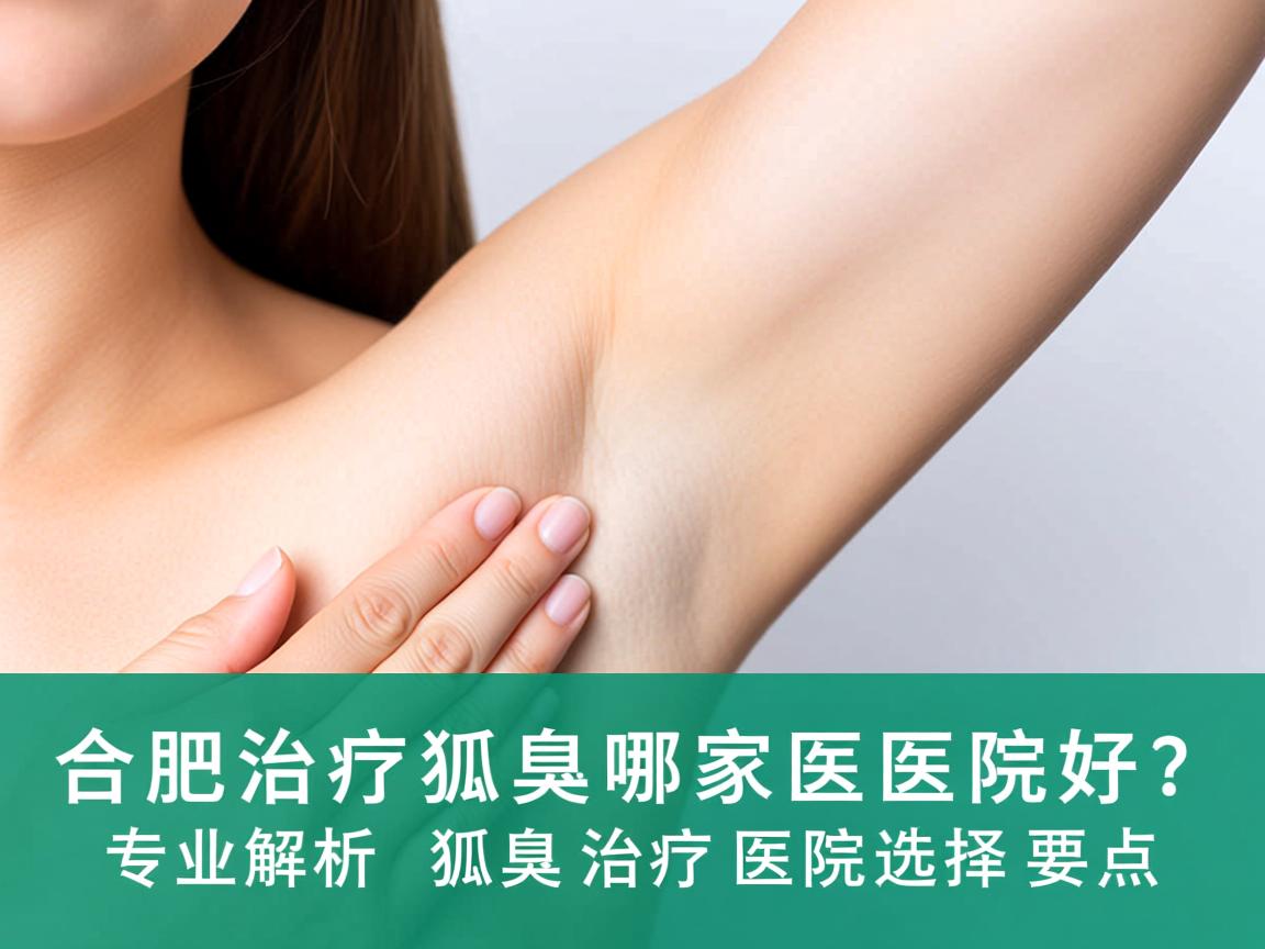合肥治疗狐臭哪家医院好？专业解析狐臭治疗医院选择要点