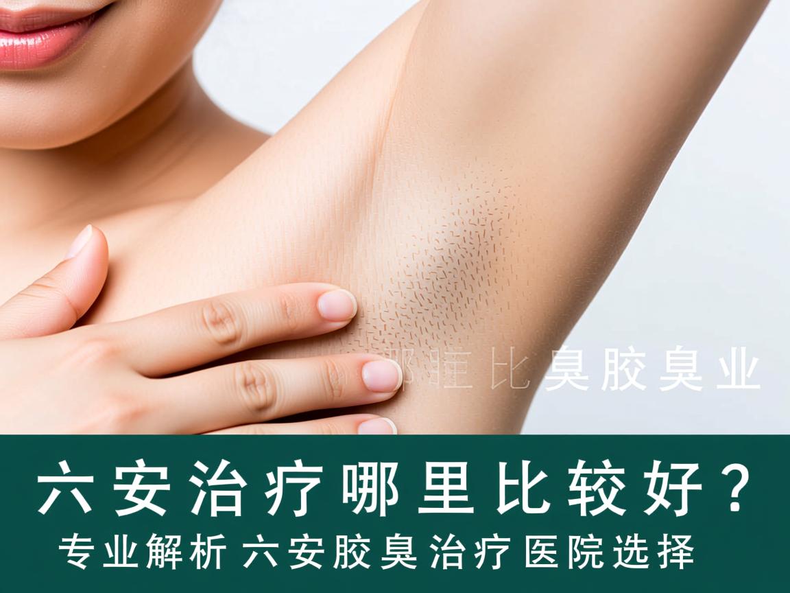 六安治疗腋臭哪里比较好？专业解析六安腋臭治疗医院选择