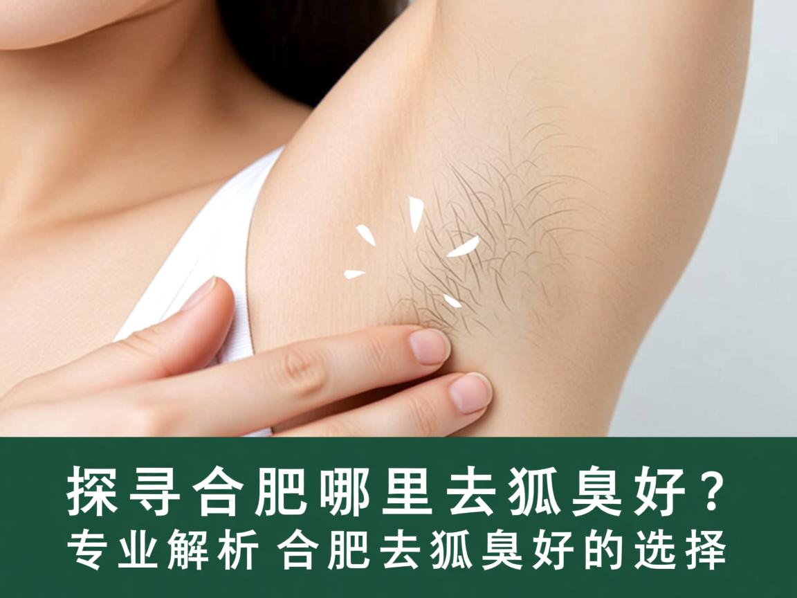 探寻合肥哪里去狐臭好？专业解析合肥去狐臭好的选择
