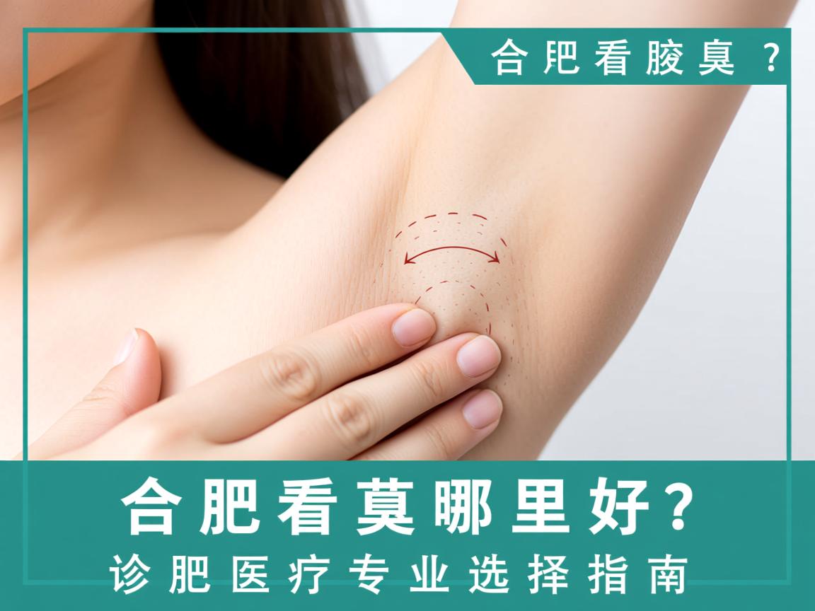 合肥看腋臭哪里好？合肥腋臭诊疗专业选择指南