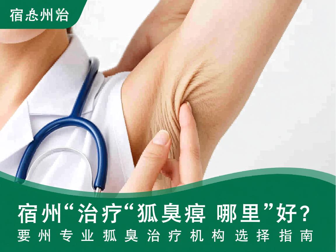 宿州治疗狐臭哪里好？宿州专业狐臭治疗机构选择指南
