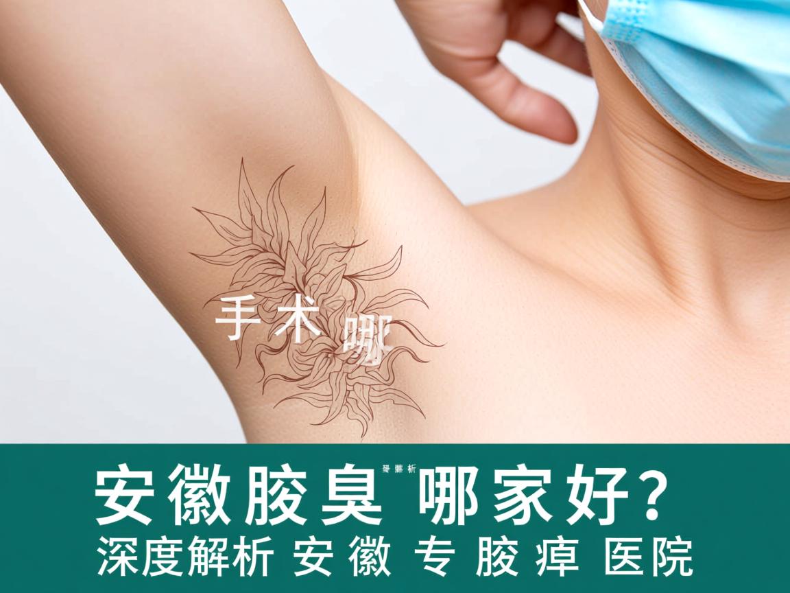 安徽腋臭手术哪家好？深度解析安徽专业腋臭医院