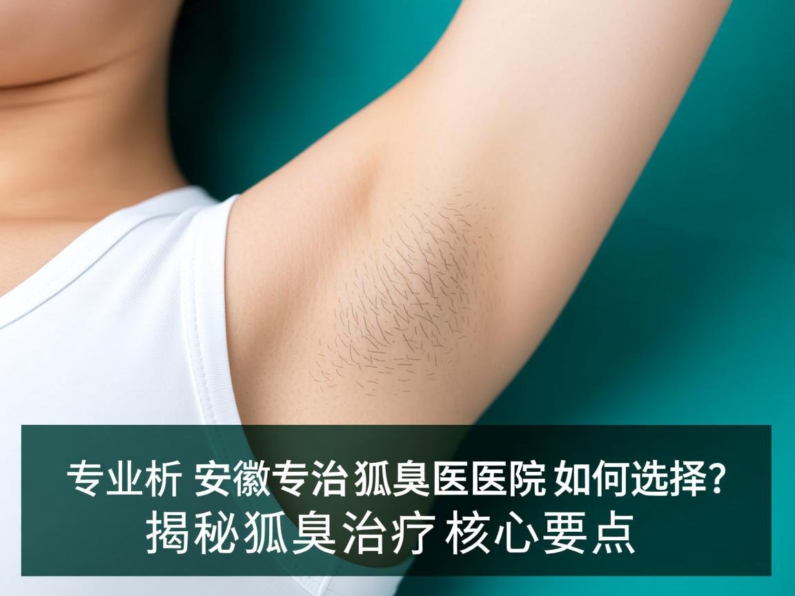 专业解析，安徽专治狐臭医院如何选择？揭秘狐臭治疗核心要点