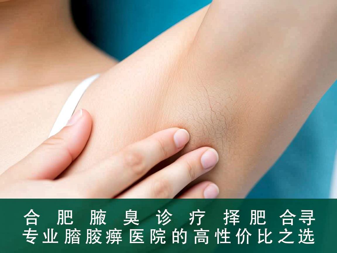 合肥腋臭诊疗选择，探寻合肥专业腋臭医院的高性价比之选