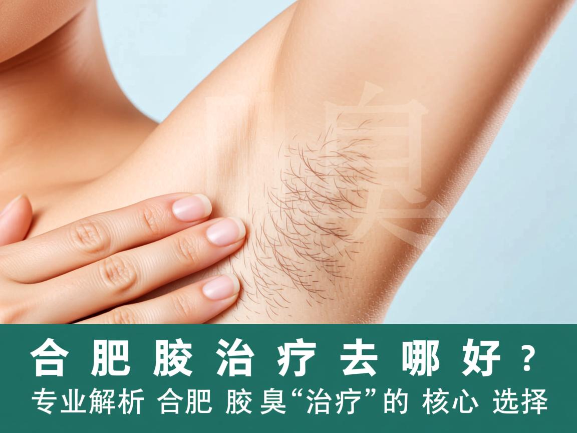 合肥腋臭治疗去哪好？专业解析合肥腋臭治疗的核心选择