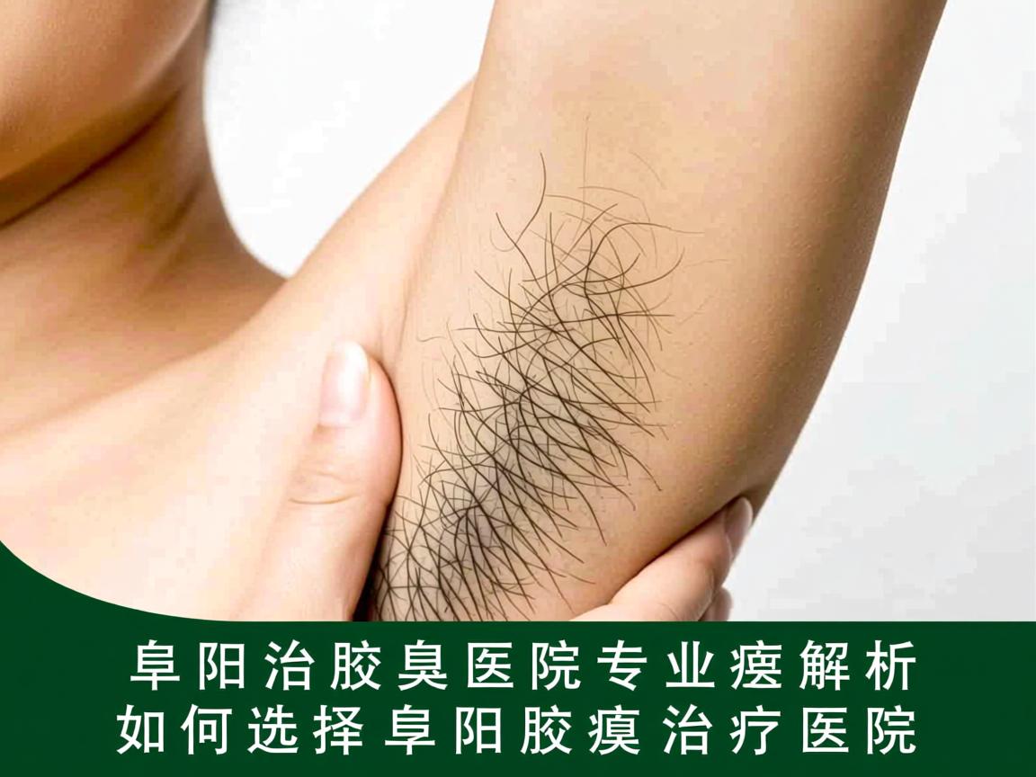 阜阳治腋臭医院专业解析，如何选择阜阳腋臭治疗医院