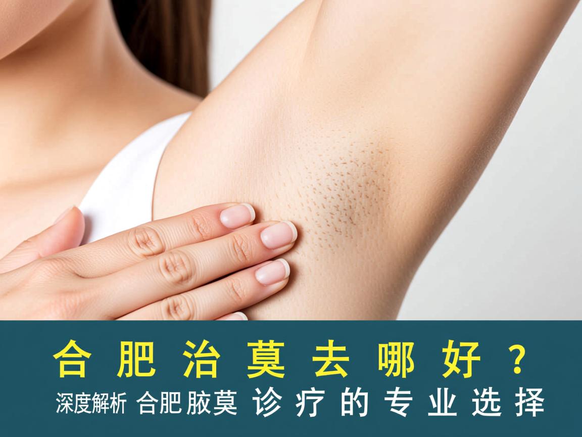 合肥治腋臭去哪好？深度解析合肥腋臭诊疗的专业选择