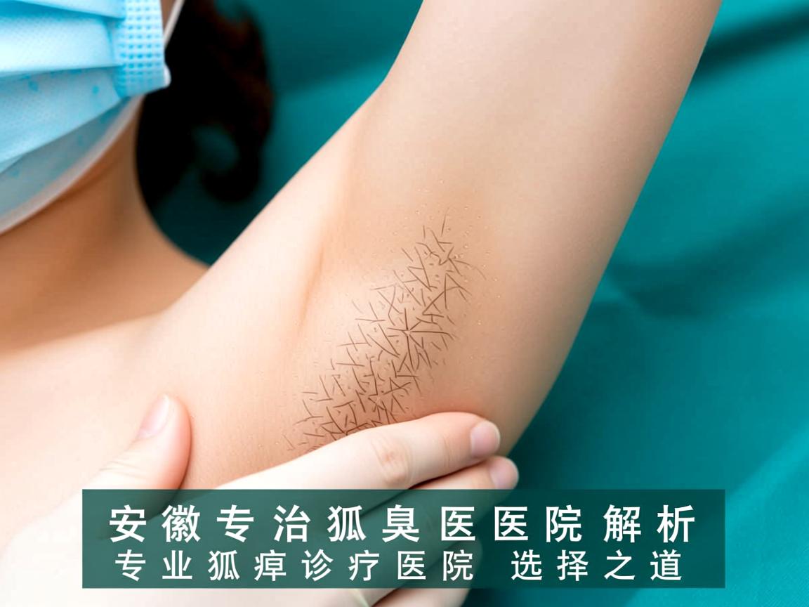 安徽专治狐臭医院解析，专业狐臭诊疗医院的选择之道
