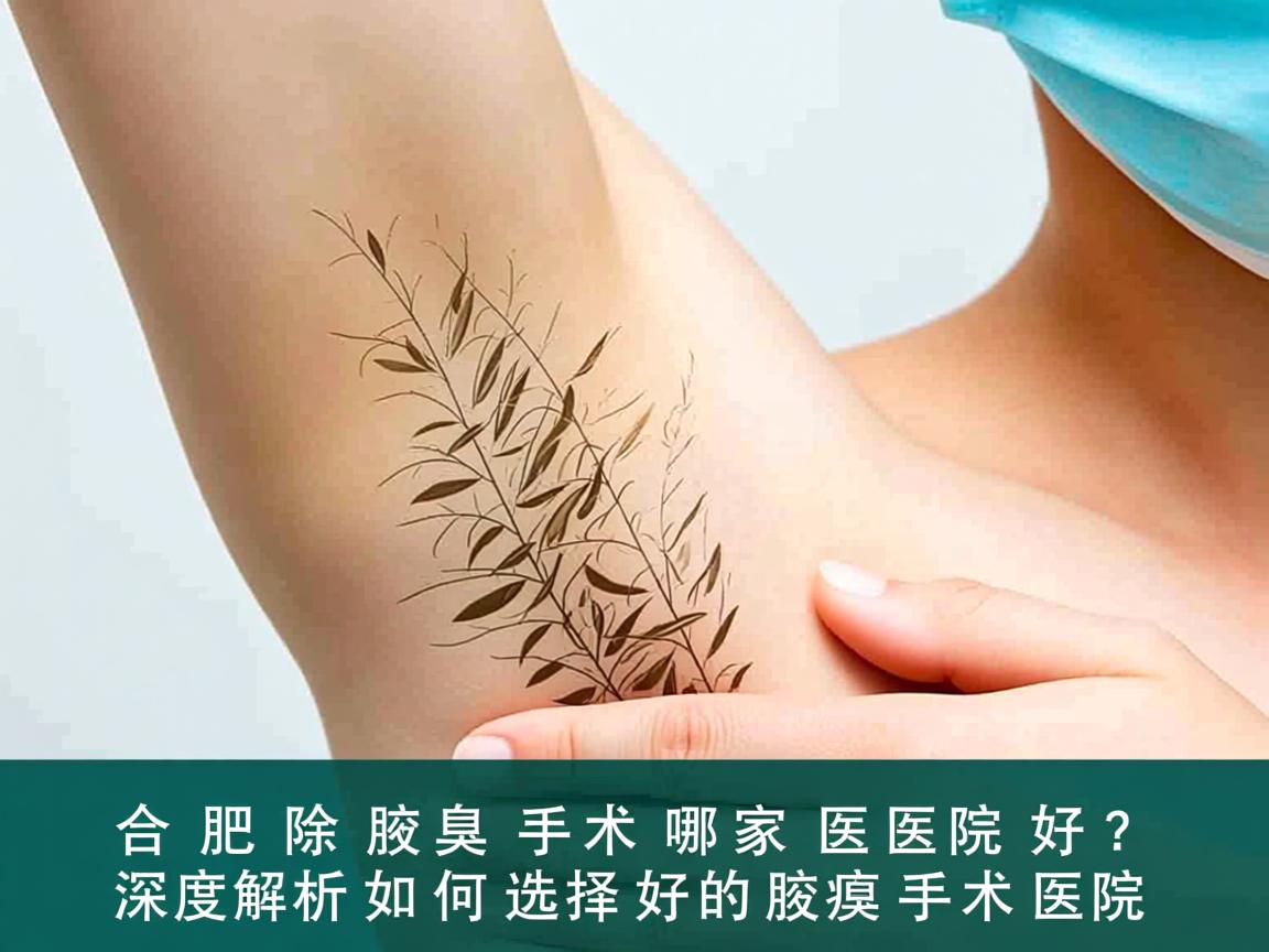 合肥除腋臭手术哪家医院好?深度解析如何选择好的腋臭手术医院 合肥除腋臭手术哪家医院好?深度解析如何选择好的腋臭手术医院
