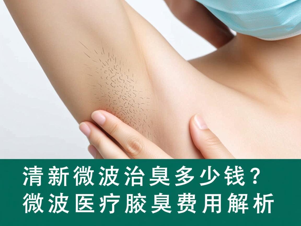 清新微波治疗腋臭多少钱？微波治疗腋臭费用解析