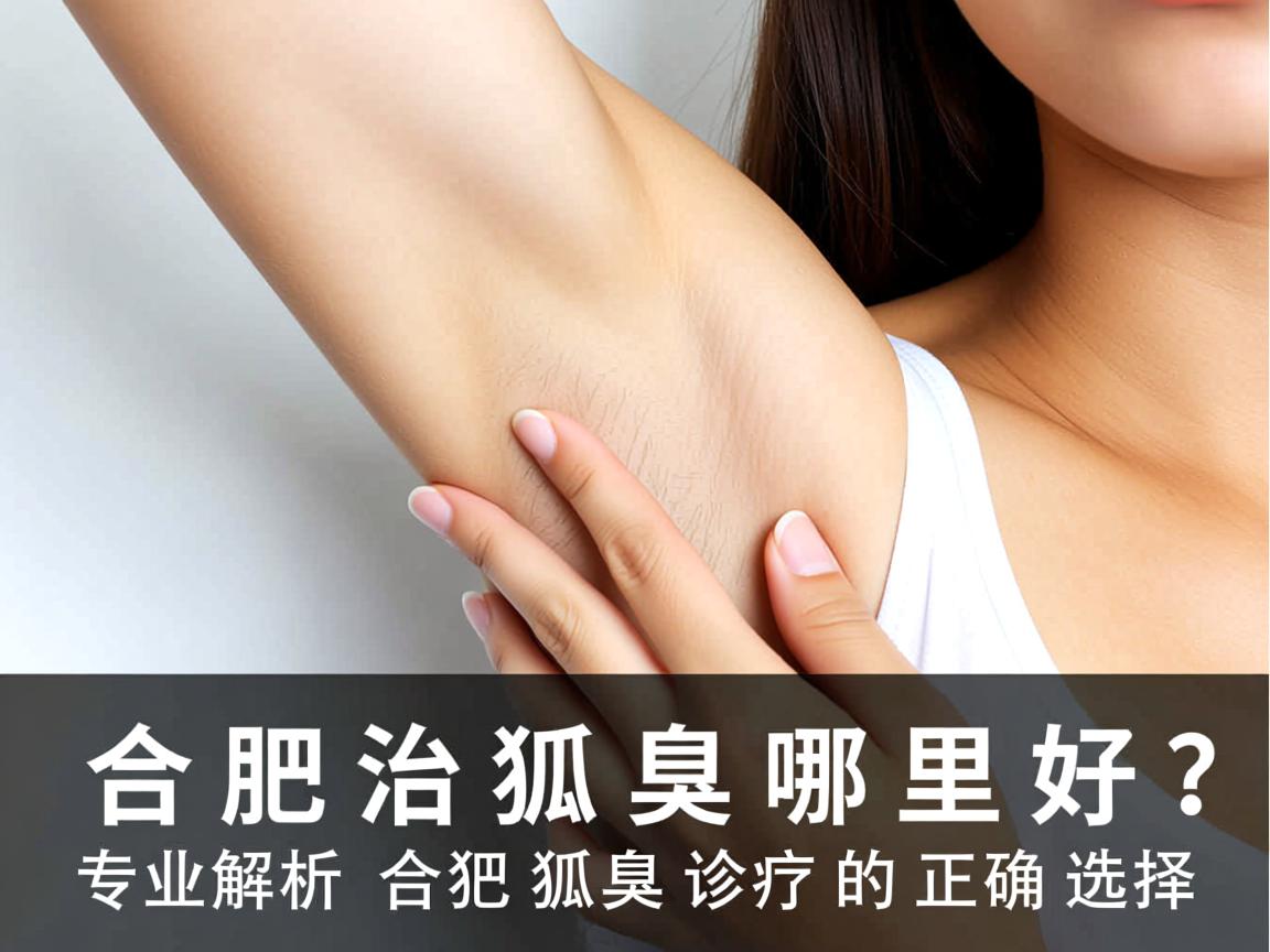 合肥治狐臭哪里好？专业解析合肥狐臭诊疗的正确选择