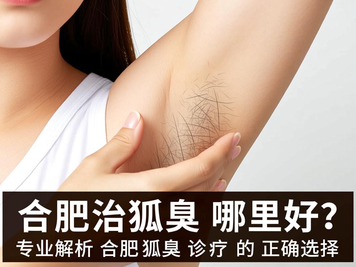 合肥治狐臭哪里好？专业解析合肥狐臭诊疗的正确选择