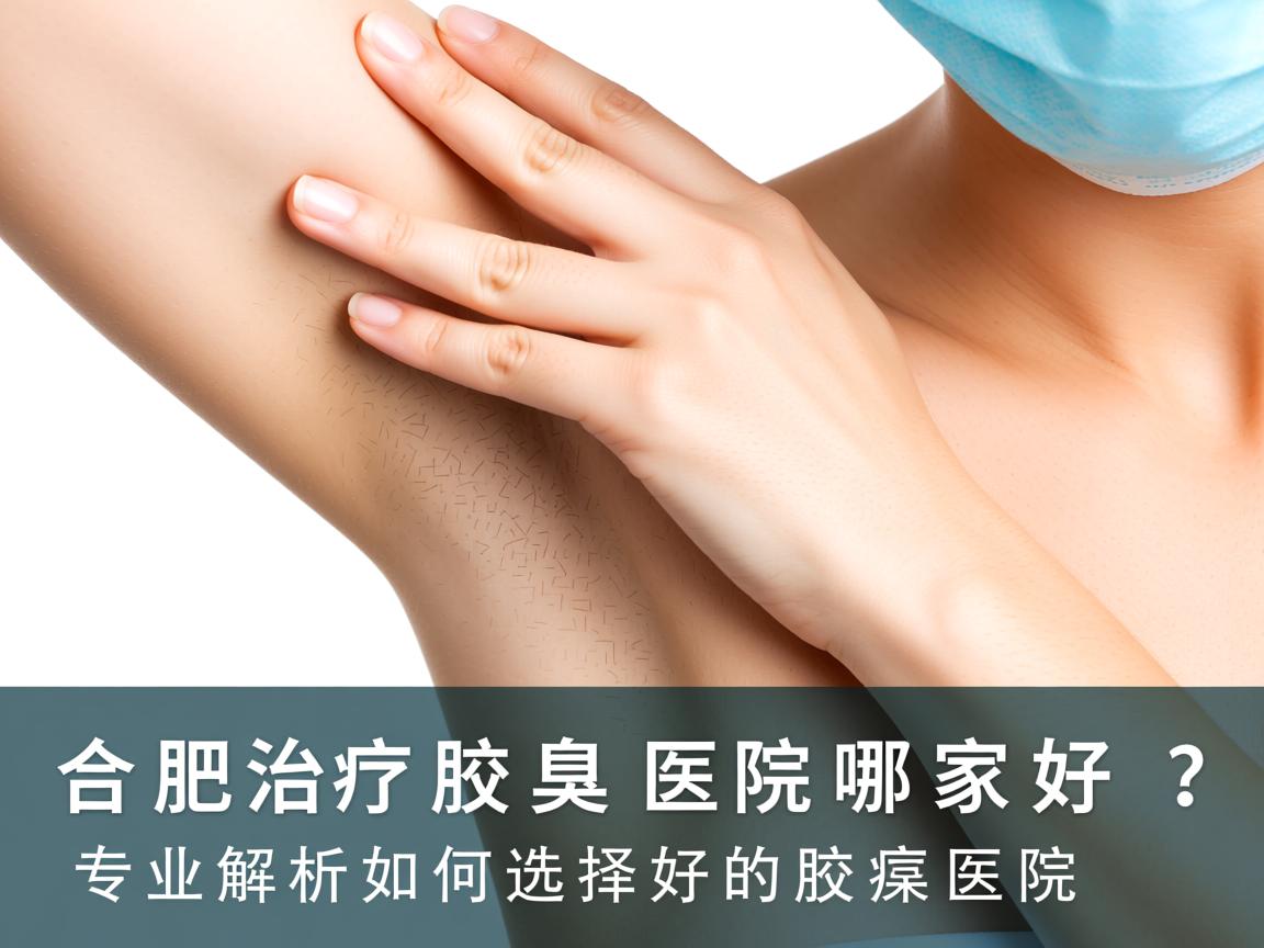 合肥治疗腋臭医院哪家好？专业解析如何选择好的腋臭医院