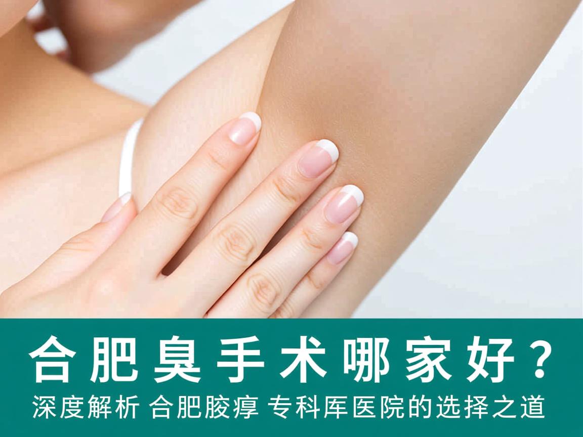 合肥腋臭手术哪家好?深度解析合肥腋臭专科医院的选择之道 合肥腋臭手术哪家好?深度解析合肥腋臭专科医院的选择之道