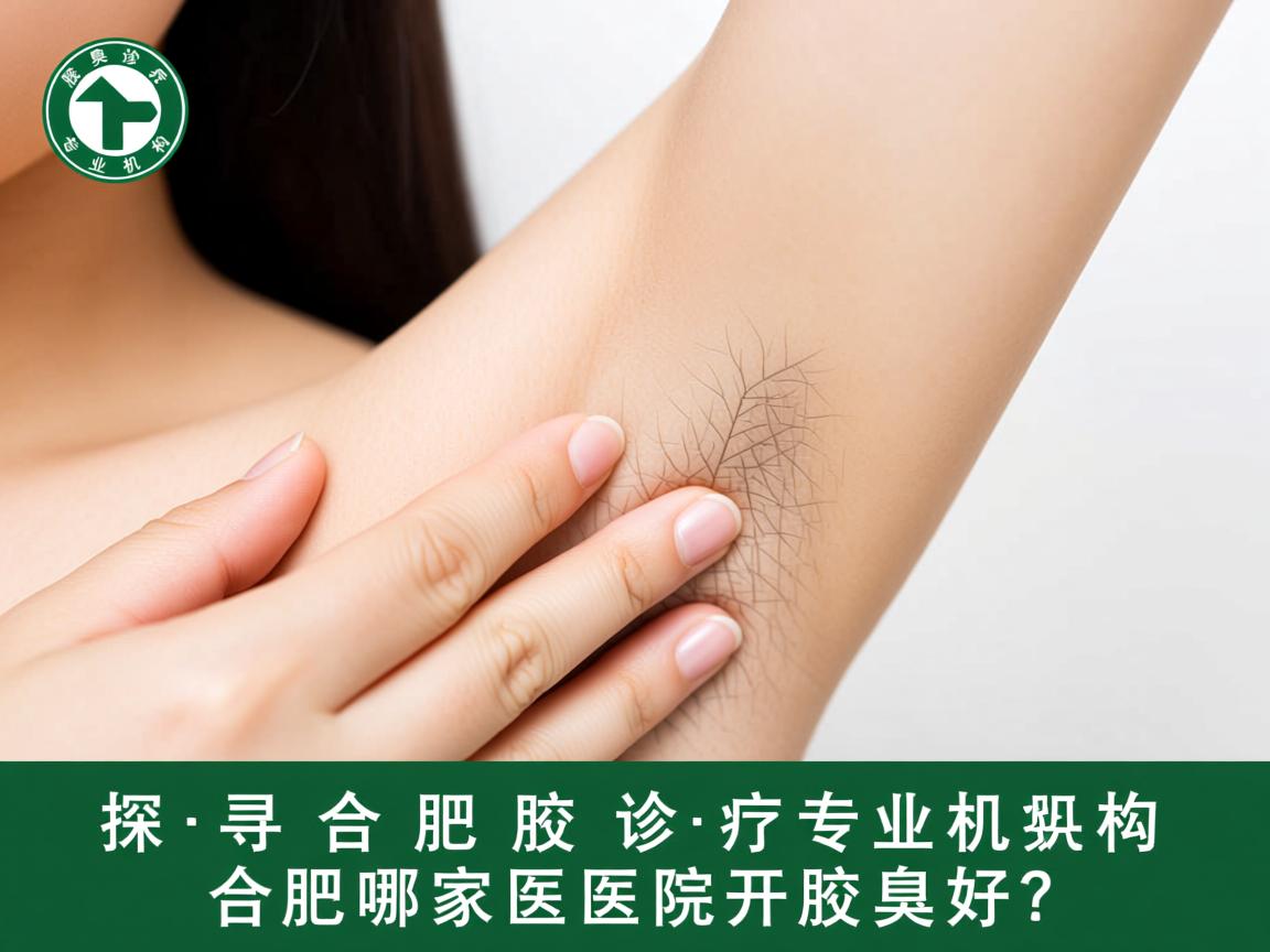 探寻合肥腋臭诊疗专业机构，合肥哪家医院开腋臭好？