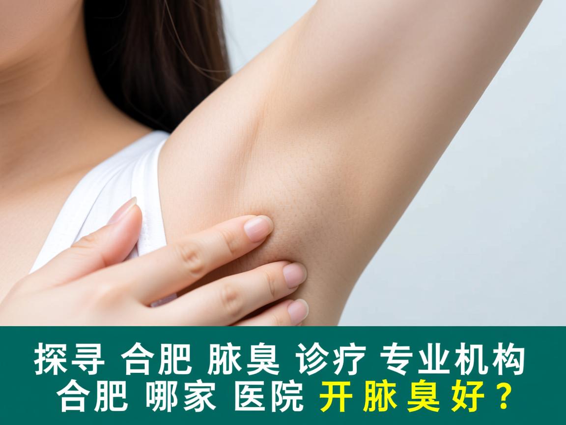 探寻合肥腋臭诊疗专业机构，合肥哪家医院开腋臭好？