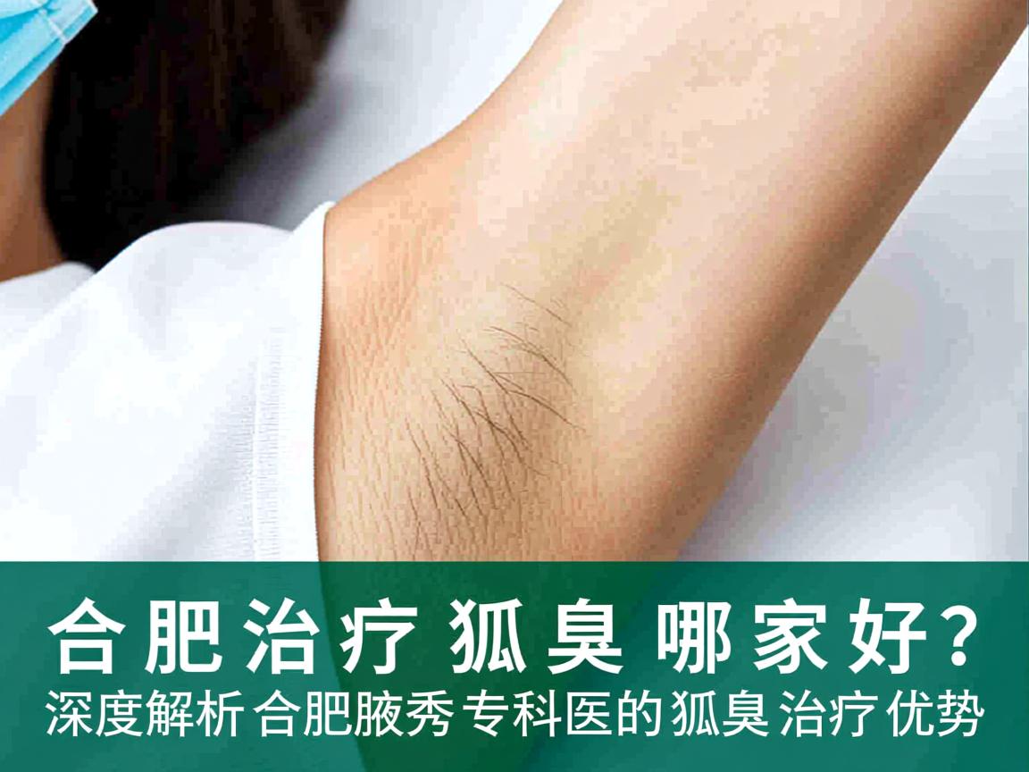 合肥治疗狐臭哪家好？深度解析合肥腋秀专科的狐臭治疗优势