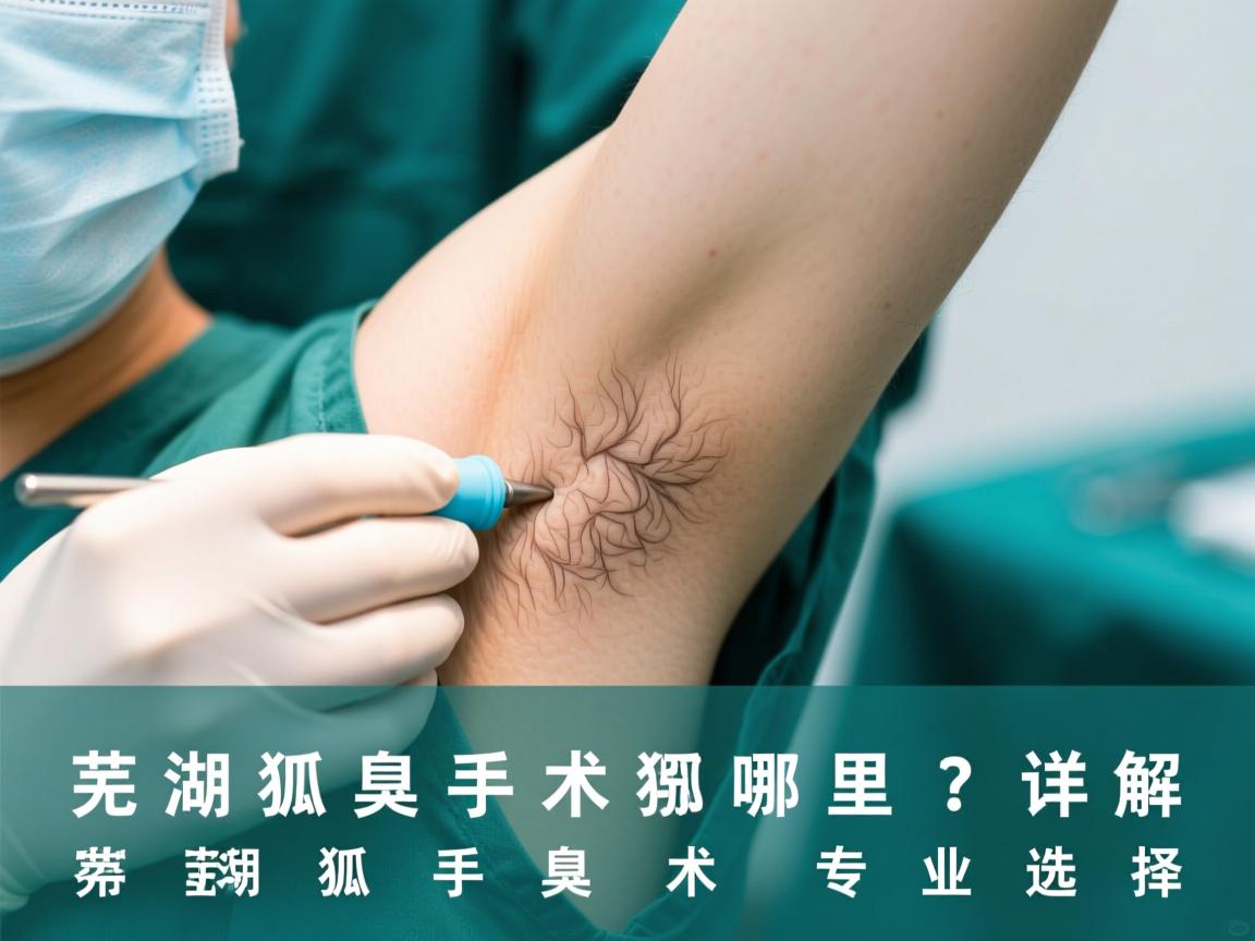 芜湖狐臭手术哪里做？详解芜湖狐臭手术专业选择