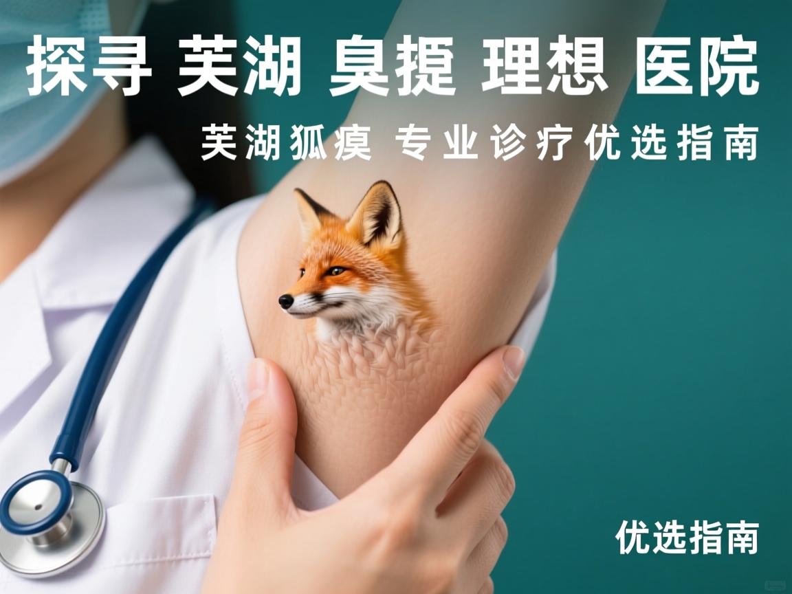 探寻芜湖狐臭理想医院，芜湖狐臭专业诊疗优选指南