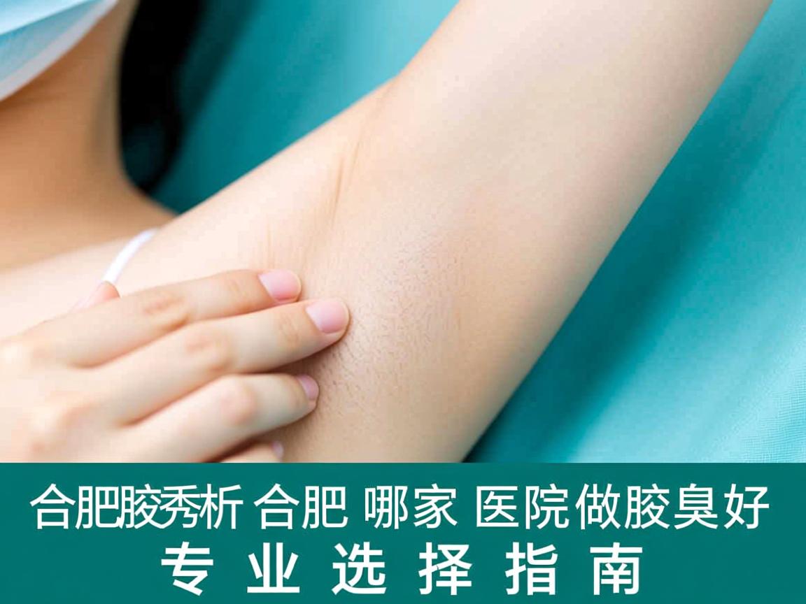 合肥腋秀解析，合肥哪家医院做腋臭好，专业选择指南